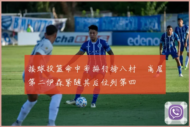 接球投篮命中率排行榜八村塁高居第二伊森紧随其后位列第四